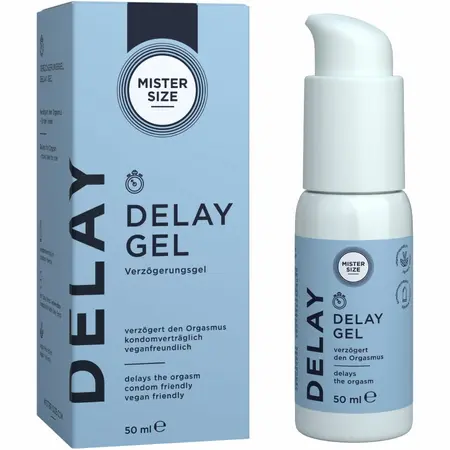 Mister Size Delay Gel 50 ml gel za odlaganje na bazi vode za produženo uživanje