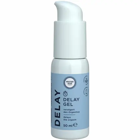 Mister Size Delay Gel 50 ml gel za odlaganje na bazi vode za produženo uživanje