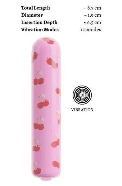 Beau Coeur LEO Mini Roze Leo Dizajn Intimni Masažer 8.7cm ABS