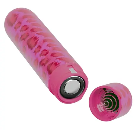 beau coeur Leo Mini Vibrator Cherry Design Compact 8.7 cm Red