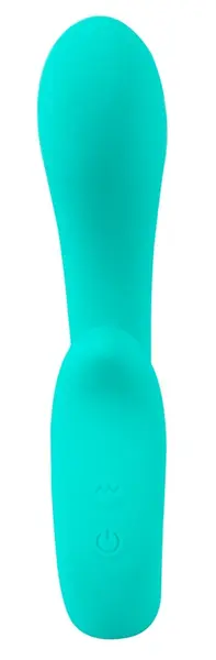 beau coeur Naira vibrator sa dve glave, fleksibilni silikon, roze, 17.5 cm