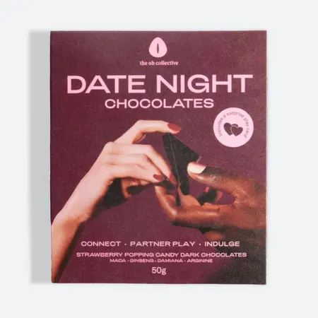 The Oh Collective Date Night tamna čokolada sa makom i ženšenom 50g