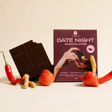 The Oh Collective Date Night tamna čokolada sa makom i ženšenom 50g