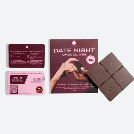 The Oh Collective Date Night tamna čokolada sa makom i ženšenom 50g