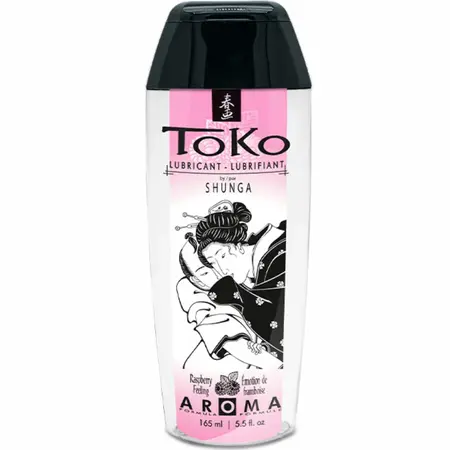 Shunga TOKO Aroma Malina lubrikant na bazi vode 165ml sa prijatnim mirisom