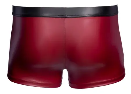 NEK muške mat crvene pantalone sa mrežastim bokovima i srebrnim nitnama, veličina M