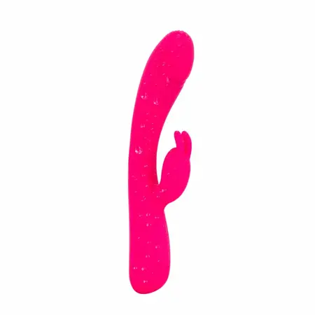 Vibe Collection Heating Rabbit roze vibrator sa dva motora i fleksibilnim sistemom