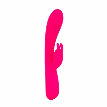 Vibe Collection Heating Rabbit roze vibrator sa dva motora i fleksibilnim sistemom