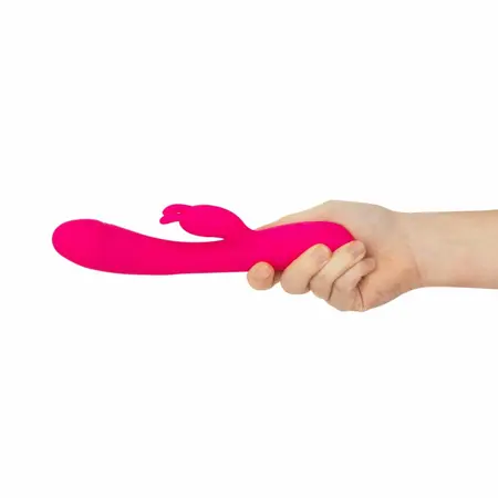 Vibe Collection Heating Rabbit roze vibrator sa dva motora i fleksibilnim sistemom