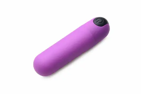 Bang! Mini Vibrating Bullet Purple, kompaktni model sa punjivom baterijom