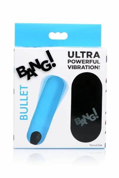 Bang! Bullet Blue, kompaktni vodootporni vibrirajući metak sa daljinskim upravljačem