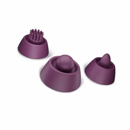 Vibe Collection Trio Tap multifunkcionalni silikonski stimulator roze