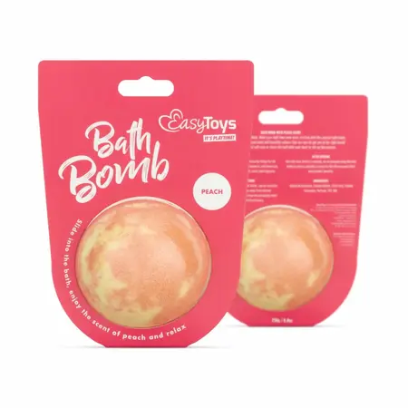 Love to Love Effervescent Bath Bomb Peach Aroma 140g
