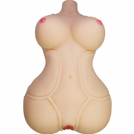 CRAZY BULL Diana anatomski intimni torzo sa dva ulaza 5 kg TPR