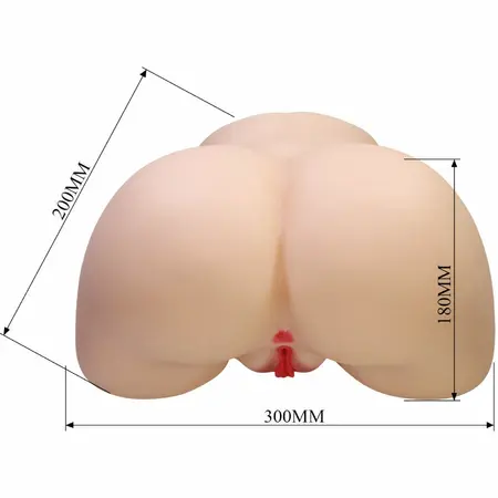 CRAZY BULL Olivia anatomski TPE model sa dva kanala 5.5kg prirodan izgled