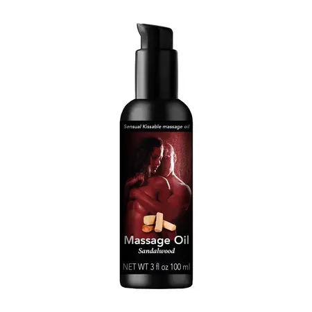Sensual Kissable Massage Oil Sandalwood 100ml Aromatic Relaxation Formula