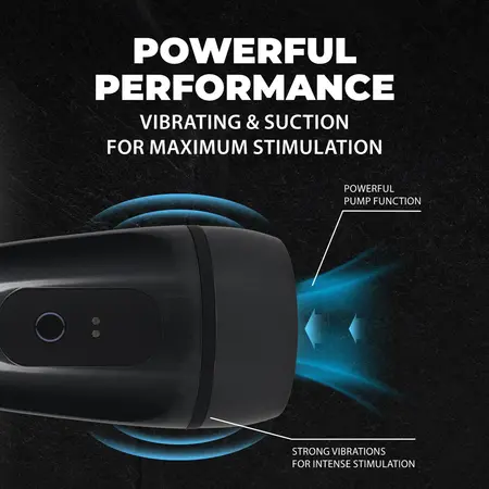 Pulsar Vibrobator Intimate Pump Gun Metal: Sistem vakuuma i vibracije