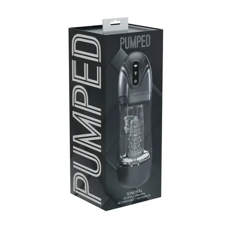 Shots SonicPull aparat za intimnu masažu sa vakuumom i vibracijom Gun Metal Multimedia