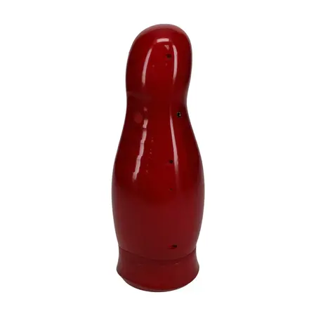 Virtuo Metallic Red intimni aparat sa vakuumom, vibracijom i držačem za telefon