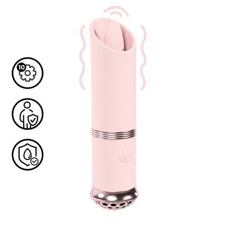 Loveline Luxe Mini Vibe Pink, kompaktni silikonski model sa 10 funkcija