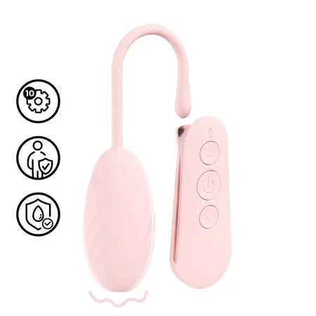Loveline Felicite Paris Collection bežično roze jaje sa 10 modova vibracije, silikon
