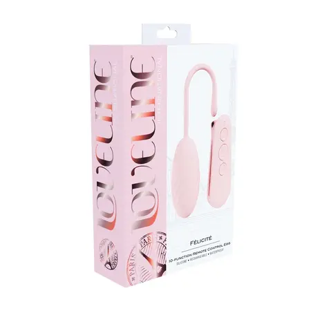 Loveline Felicite Paris Collection bežično roze jaje sa 10 modova vibracije, silikon