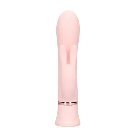 Loveline Tendre roze punjivi rabbit vibrator sa dva motora, vodootporan