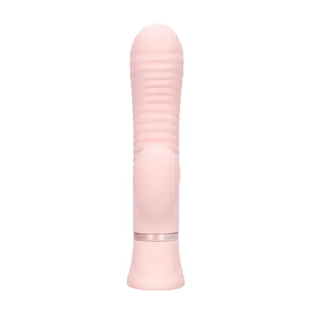 Loveline Mystique Paris Collection rebrasti masažer sa dvostrukim delovanjem, roze