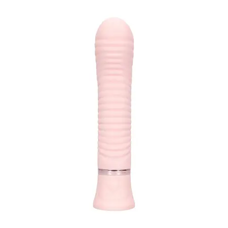 Loveline Divine rebrasti vibrator za G tačku punjivi roze sa 10 funkcija