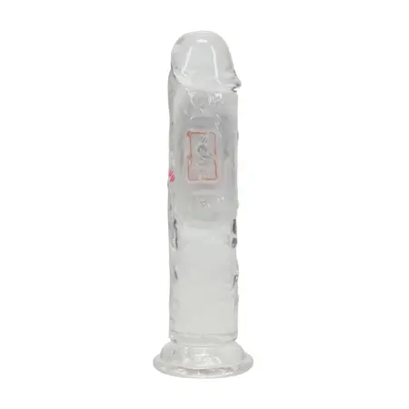 RealRock LED Vibrating Model 15 cm Transparent, inovativni uređaj za intimno zadovoljstvo