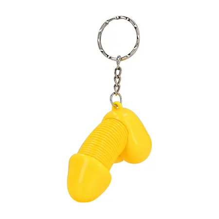 EasyToys Super Dicky žuti privezak za ključeve kao zabavan kolekcionarski detalj