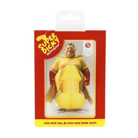 EasyToys Super Dicky žuti privezak za ključeve kao zabavan kolekcionarski detalj
