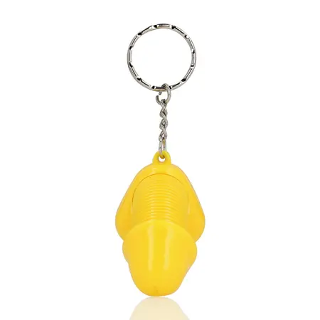 EasyToys Super Dicky žuti privezak za ključeve kao zabavan kolekcionarski detalj