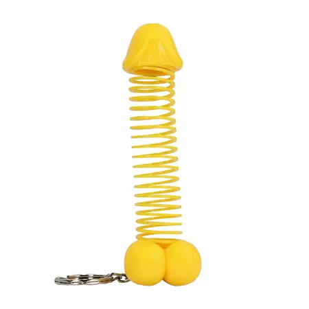 EasyToys Super Dicky žuti privezak za ključeve kao zabavan kolekcionarski detalj