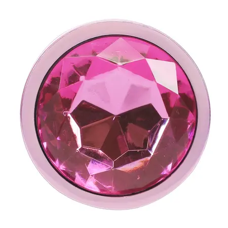 Ouch! Paris Collection Metal Plug Set Pink 3 Sizes Jewel Base