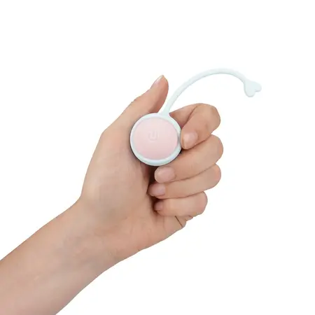 Loveline Kegel set za vežbanje ljubičasti sa 5 zamenjivih tegova i vibracijom