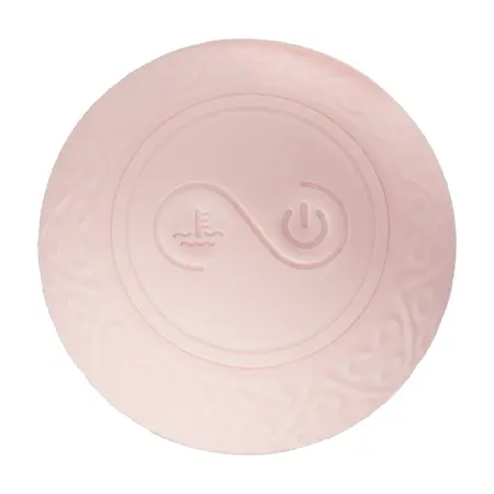 Loveline F1 Dual Orb vibrirajući i grejući masažer roze ergonomski dizajn