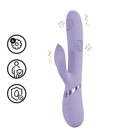 VIVE Fronda Intimate Wellness Device G-Spot & Clitoral System Lavender