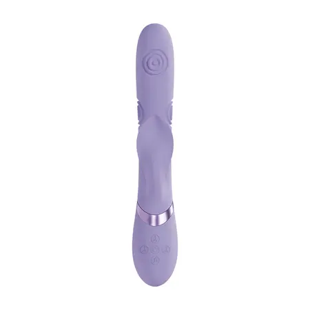 VIVE Fronda Intimate Wellness Device G-Spot & Clitoral System Lavender