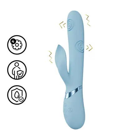 VIVE Fronda Blue - Multi-Motor G-Spot & Clitoral Intimate System