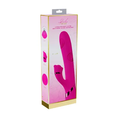 VIVE Fiore G-Spot Air Wave Multi-Function Clitoral Stimulator Pink