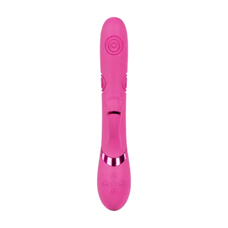 VIVE Fiore G-Spot Air Wave Multi-Function Clitoral Stimulator Pink
