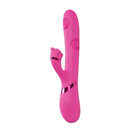 VIVE Fiore G-Spot Air Wave Multi-Function Clitoral Stimulator Pink