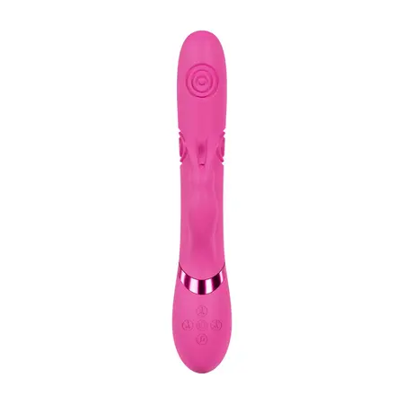 VIVE Mimi Vibrating & Tapping Intimate Device Pink, Triple Motor, USB
