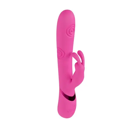 VIVE Mimi Vibrating & Tapping Intimate Device Pink, Triple Motor, USB