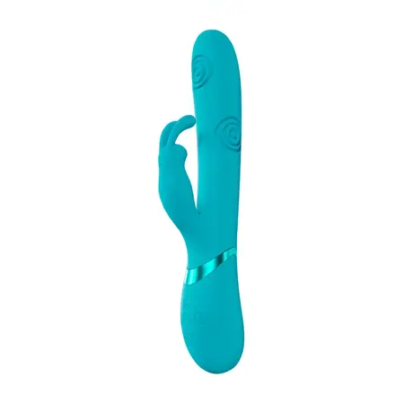 VIVE Mimi Multi-Action G-Spot Intimate Machine, Blue, Medical Silicone
