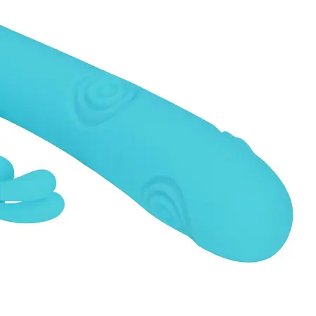 VIVE Mimi Multi-Action G-Spot Intimate Machine, Blue, Medical Silicone