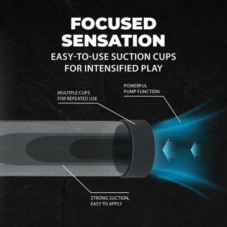 Satisfyer HyperPump punjiva intimna vakuum pumpa tamnosiva metalik