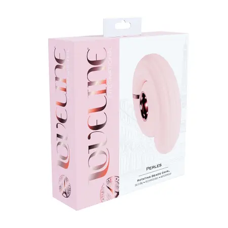 Loveline International Perles rotirajući stimulator sa kuglicama roze silikon sa 10 modova rada