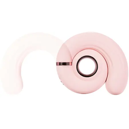 Loveline Tourner roze vodootporni silikonski vibrator sa spiralnim reljefom i 10 modova vibracije
